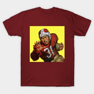 Vintage Sports Football Player Running Back No. 31 T-Shirt